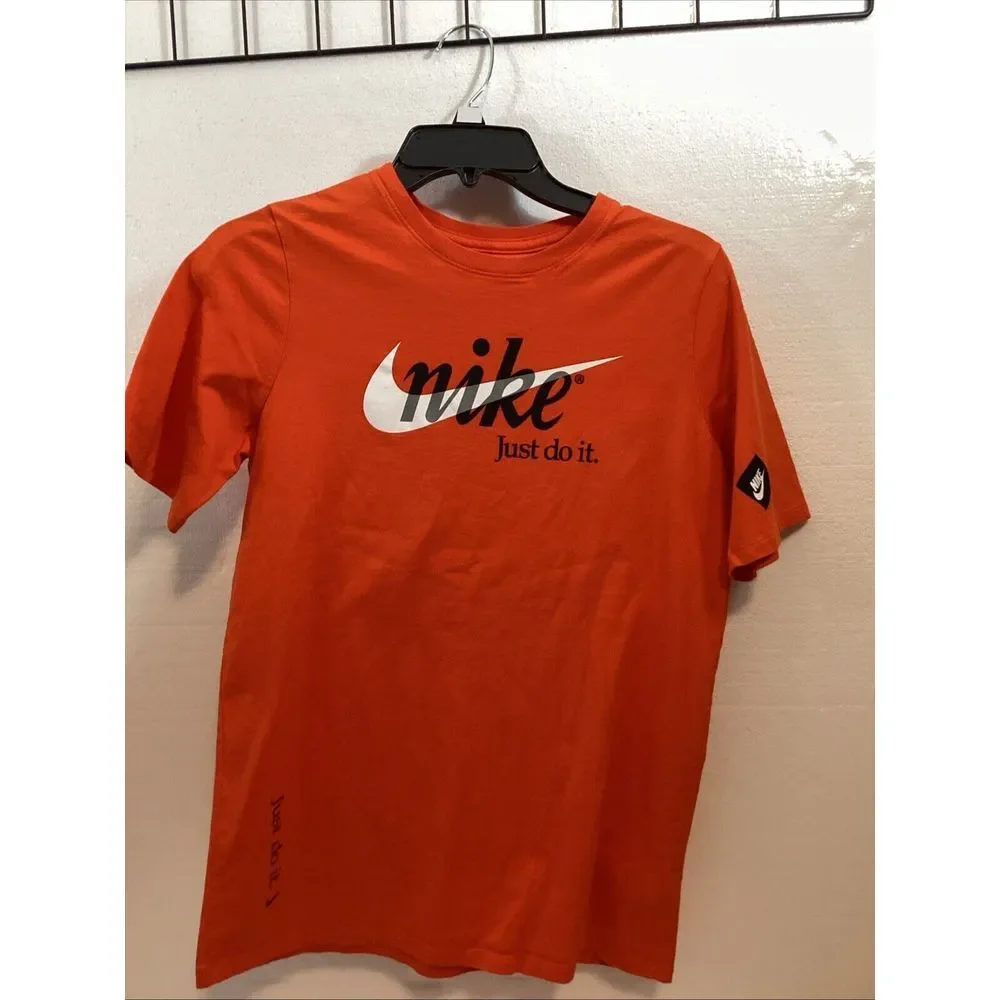 Nike Just Do It Orange Youth Size XL T Shirt 🔥59981 - Picture 7 of 7